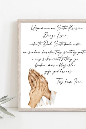 Poster za krizmu Lovro