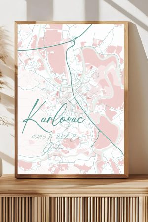Karlovac City Map