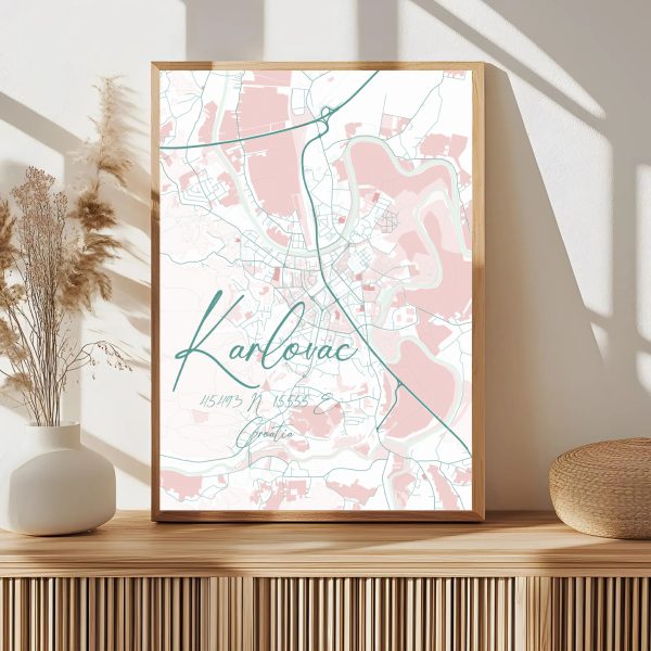 Karlovac City Map