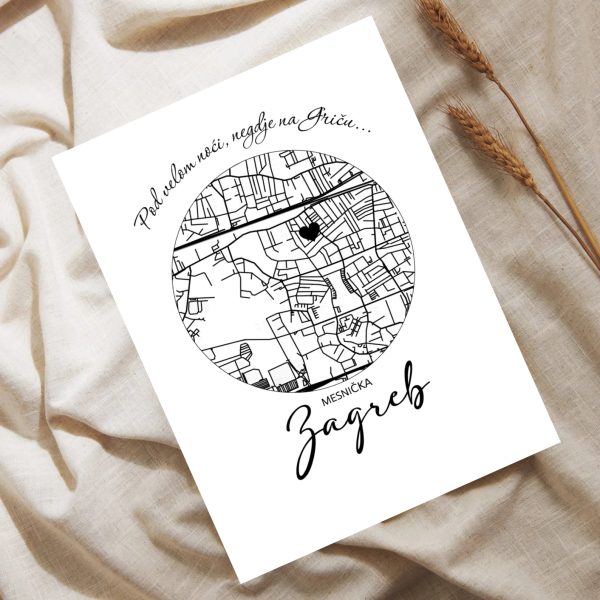 Zagreb City Map