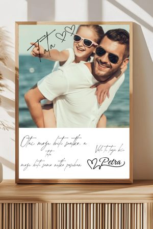 Personalizirani poster za tatu