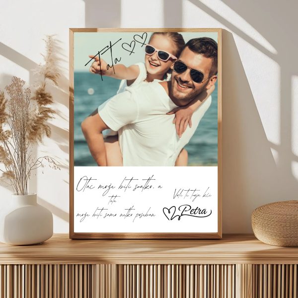 Personalizirani poster za tatu