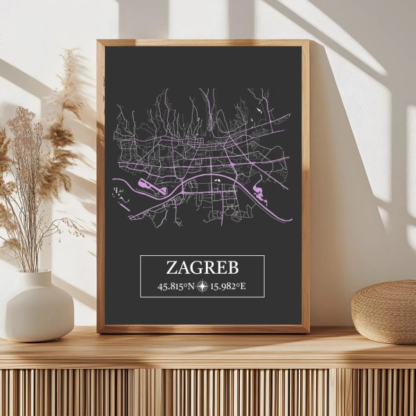 Personalizirana karta grada Zagreb
